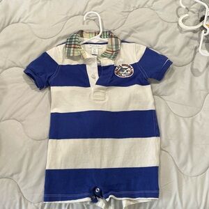 Ralph Lauren shorts onesie